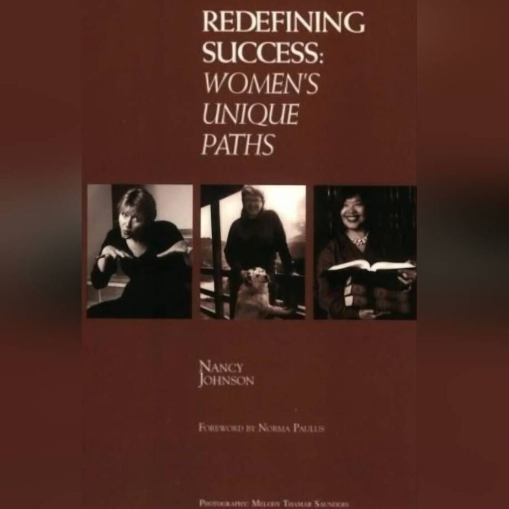 🔺️Signed Copy Redefining Success: Women's Unique Paths Paperback Book